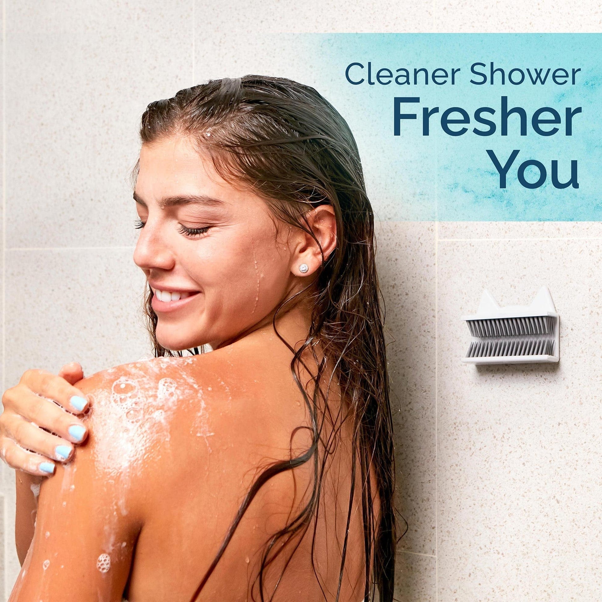 SusanSmith | Hair Collector Shower Wall
