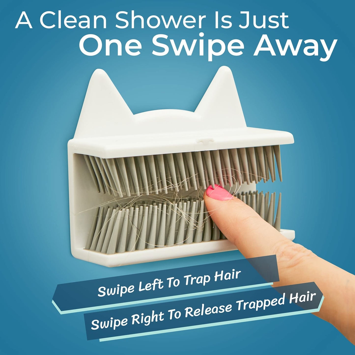 SusanSmith | Hair Collector Shower Wall