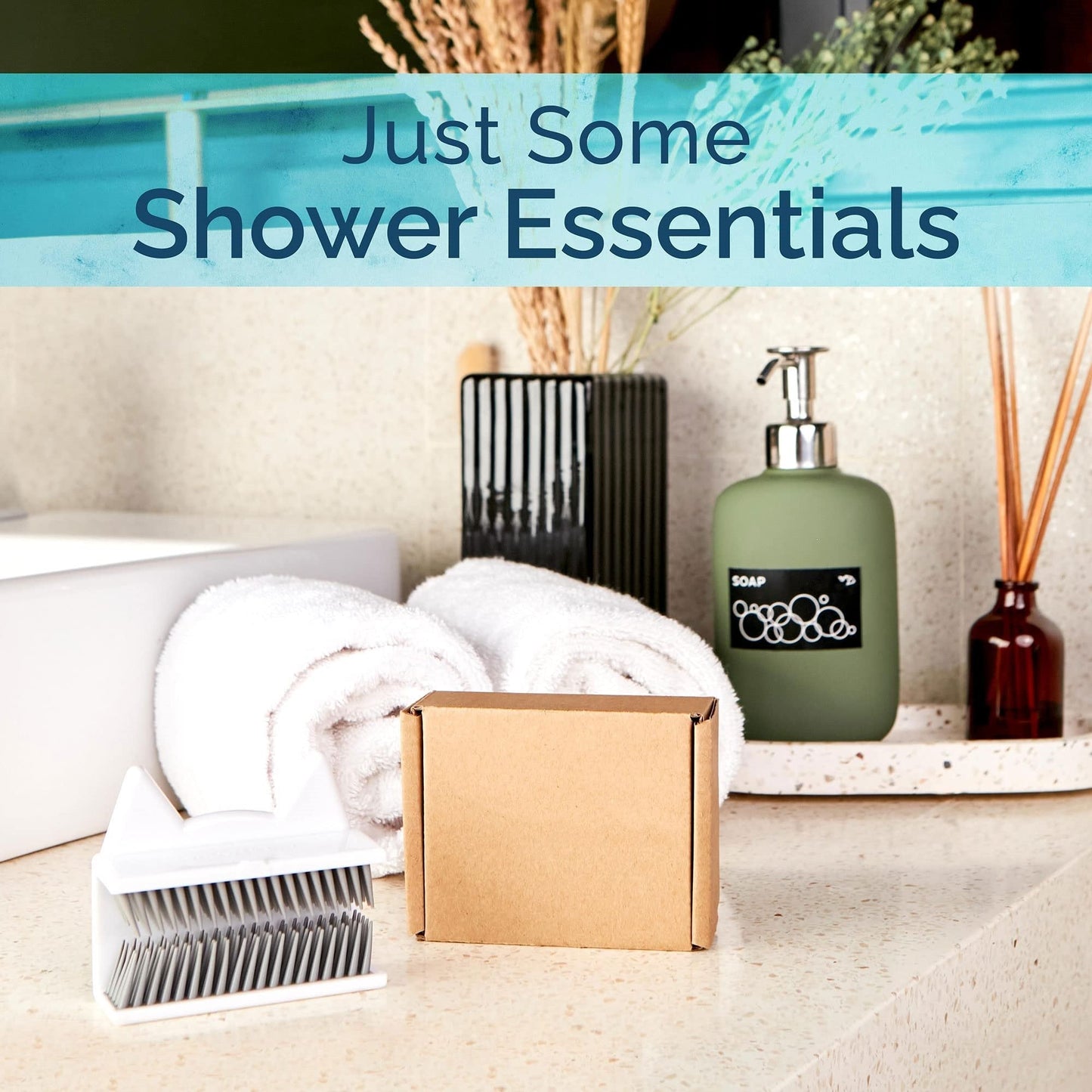 SusanSmith | Hair Collector Shower Wall