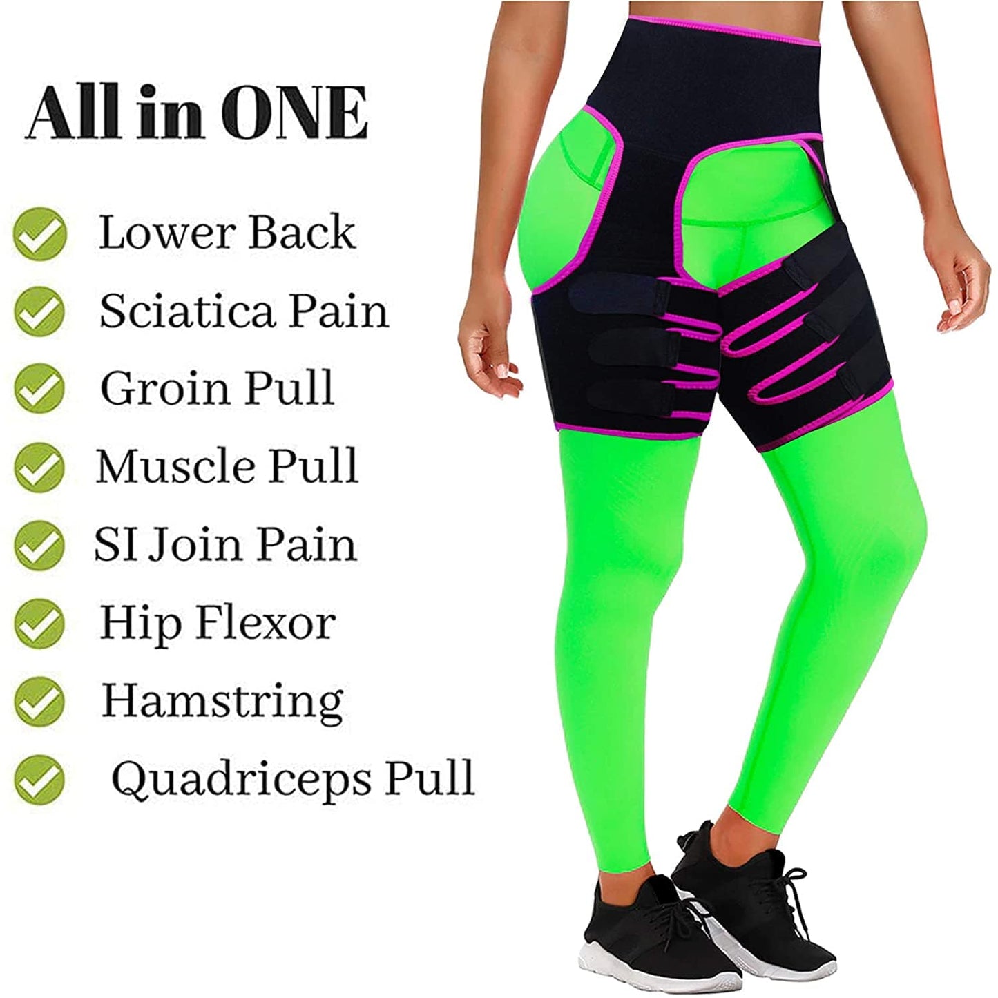 SusanSmith | Hip and Thigh Support Band for Pain Relief - FlexiSupport