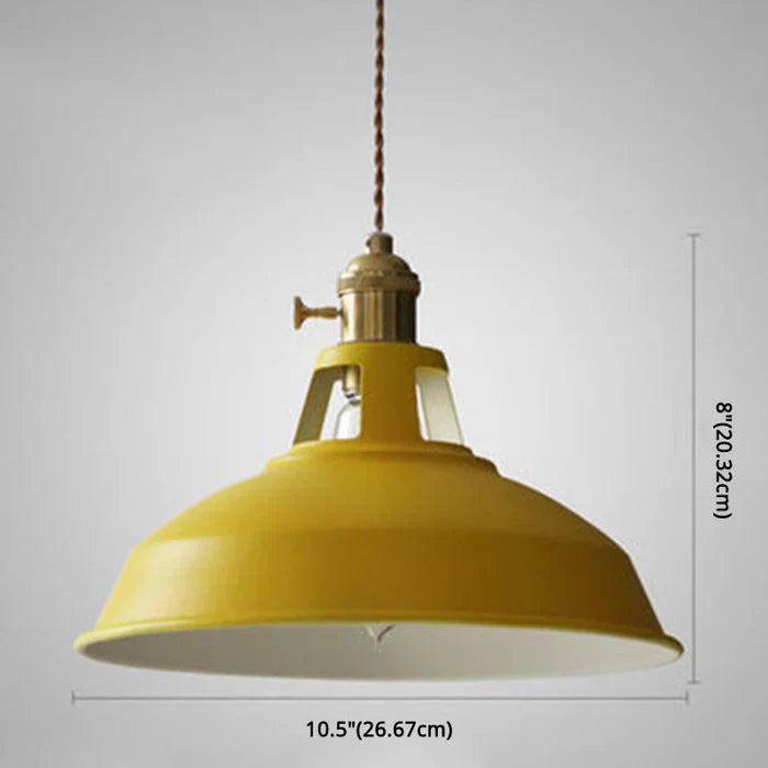 SusanSmith | Industrial Retro Pendant Light - IronGlow