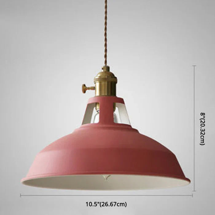 SusanSmith | Industrial Retro Pendant Light - IronGlow