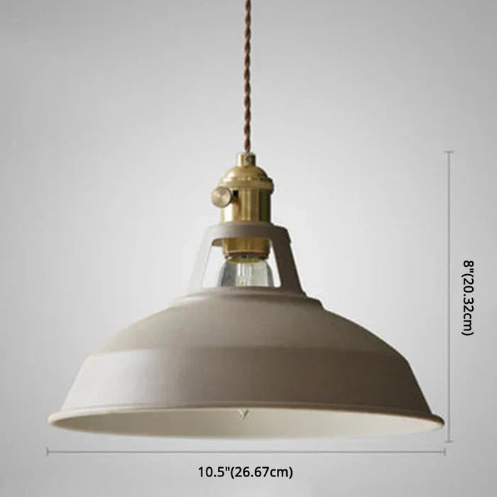 SusanSmith | Industrial Retro Pendant Light - IronGlow