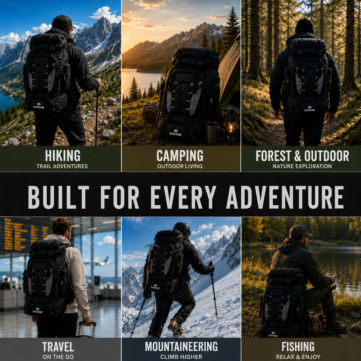 SusanSmith | Large Volume Trekking Backpack