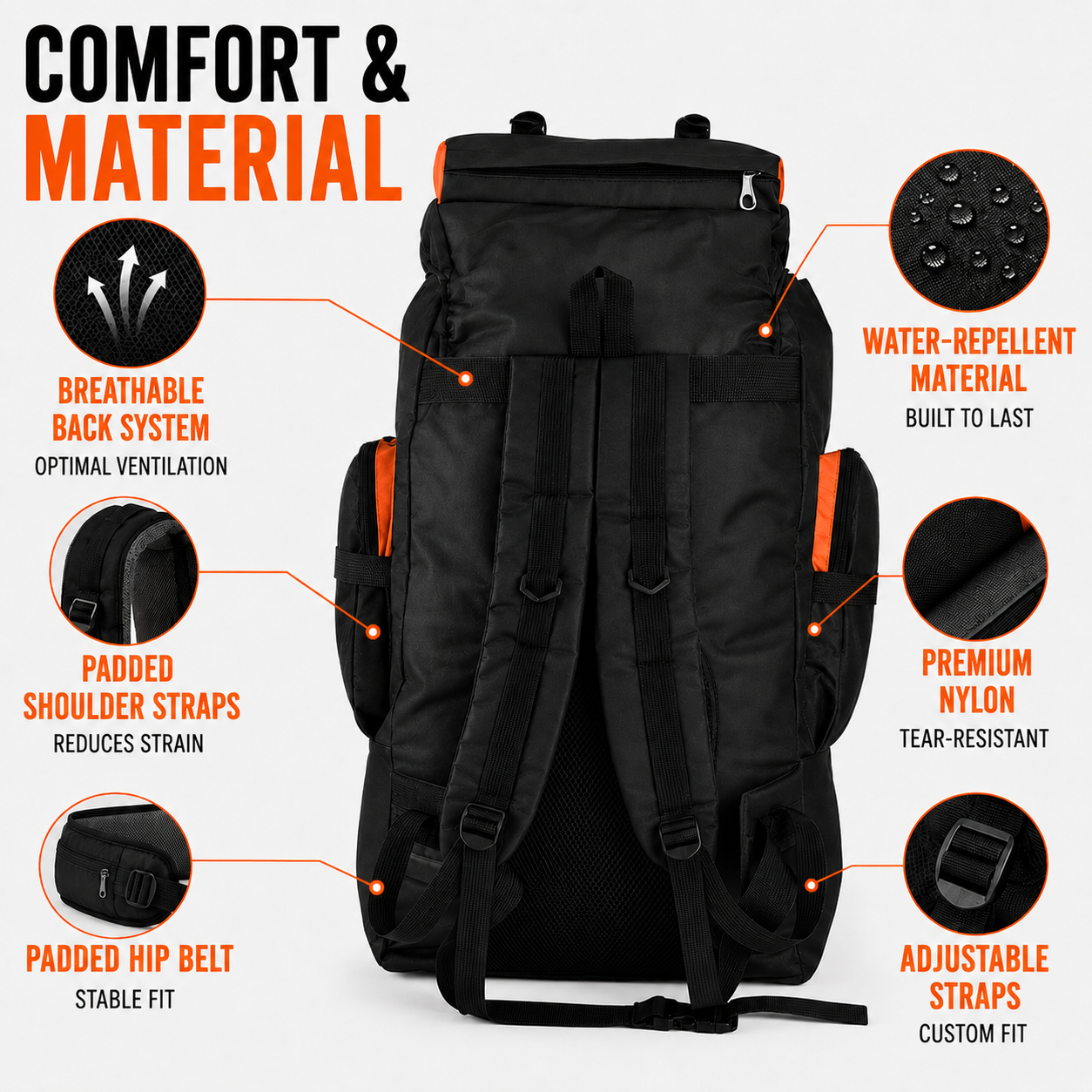 SusanSmith | Large Volume Trekking Backpack