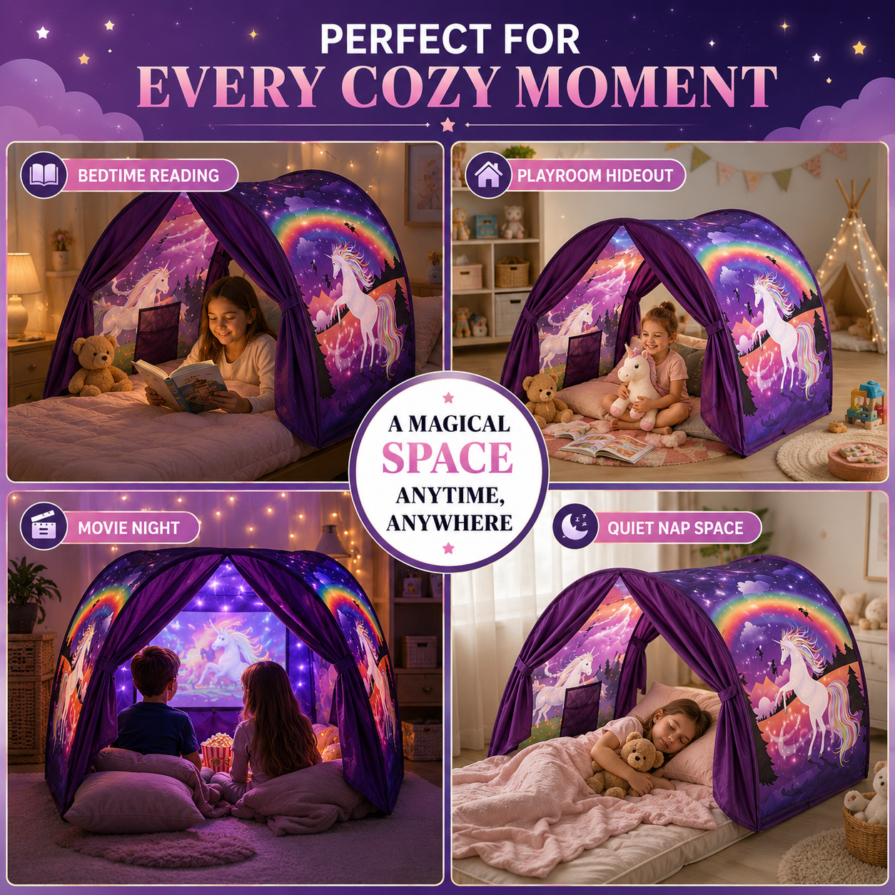 SusanSmith | Luminestia Foldable Bed Canopy Tent