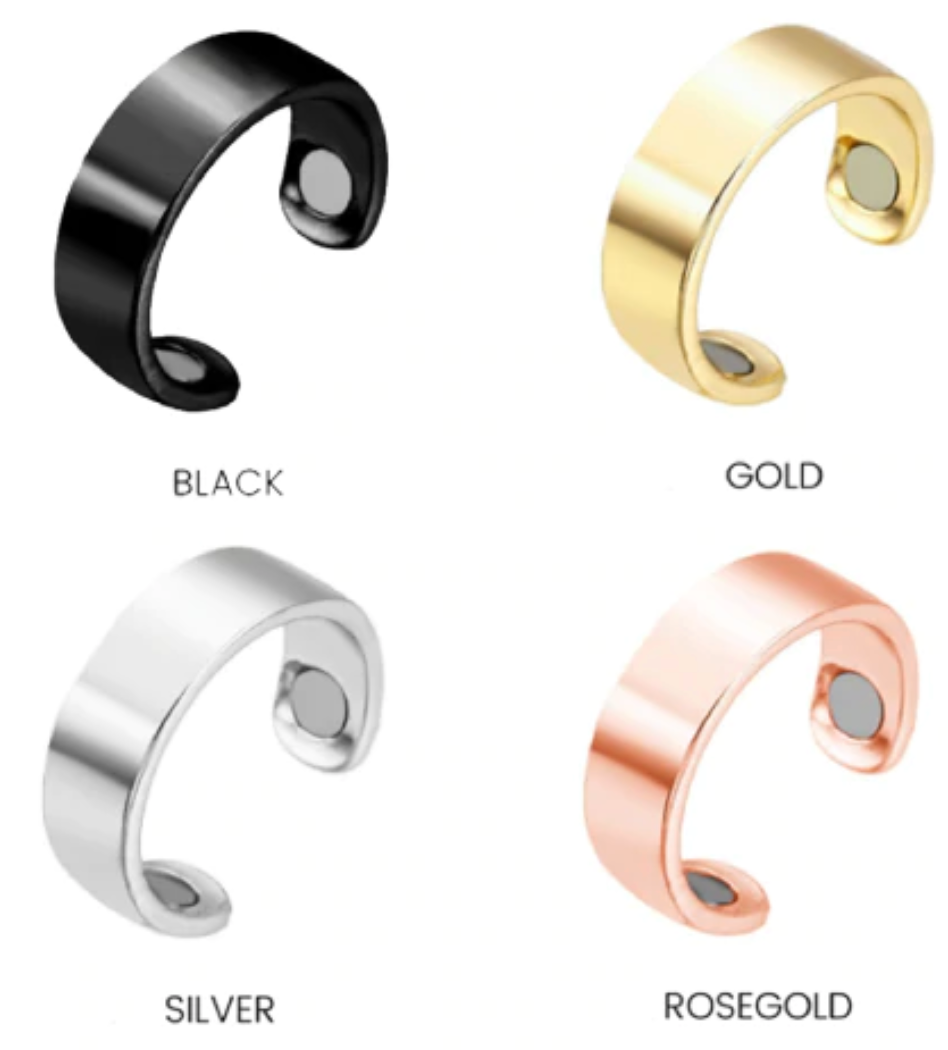 SusanSmith | Magnetic Therapy Ring | Adjustable Wellness Support | Multiple Colors