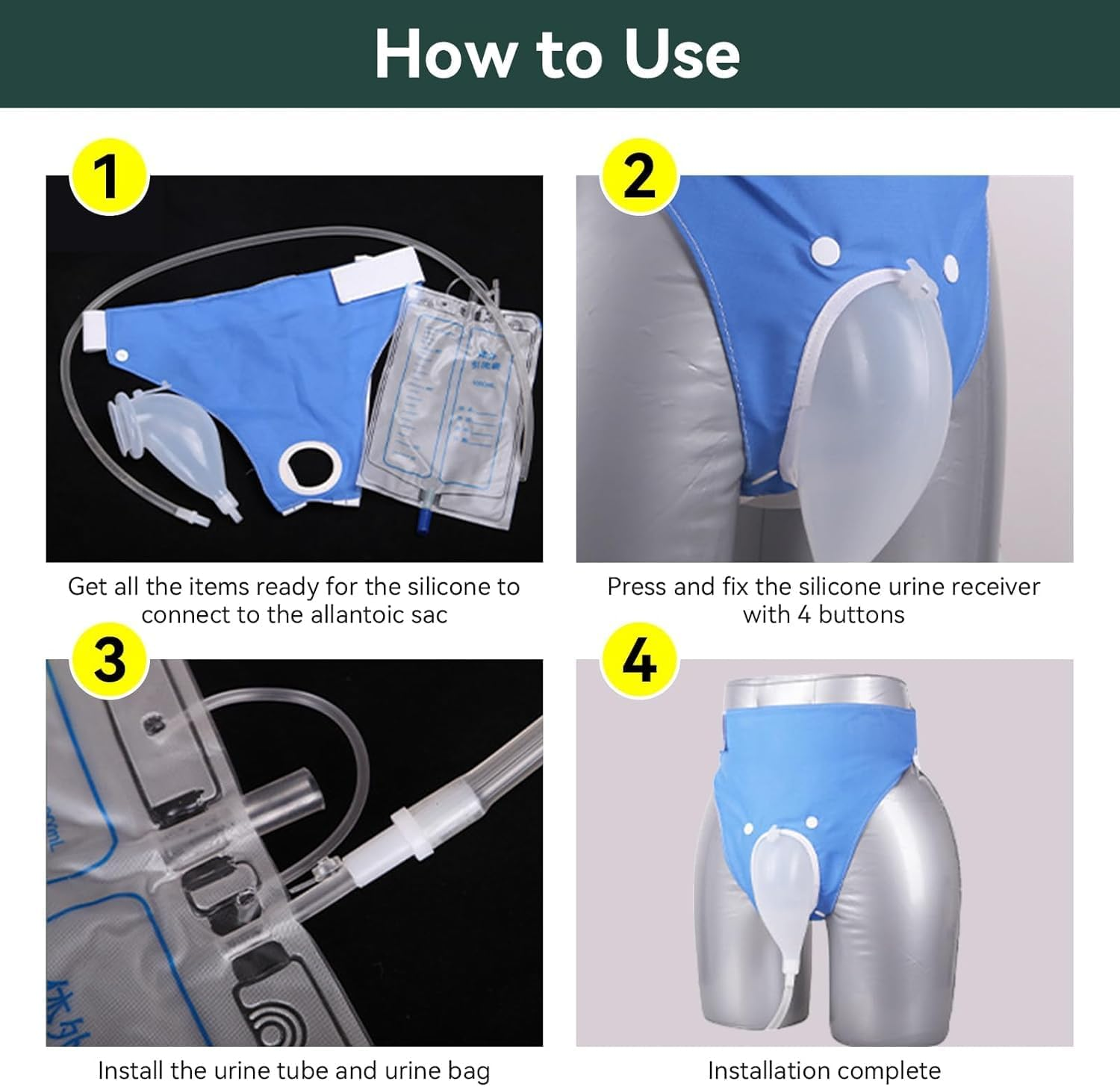 SusanSmith | Medical Grade Portable Reusable Urine Drainage Bag