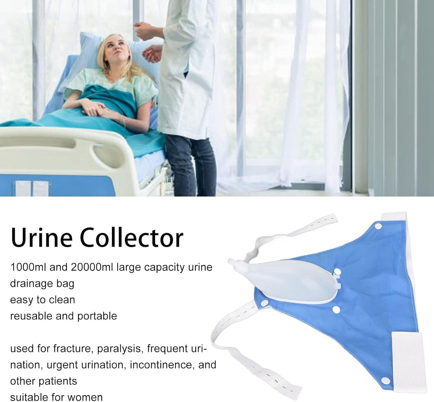 SusanSmith | Medical Grade Portable Reusable Urine Drainage Bag