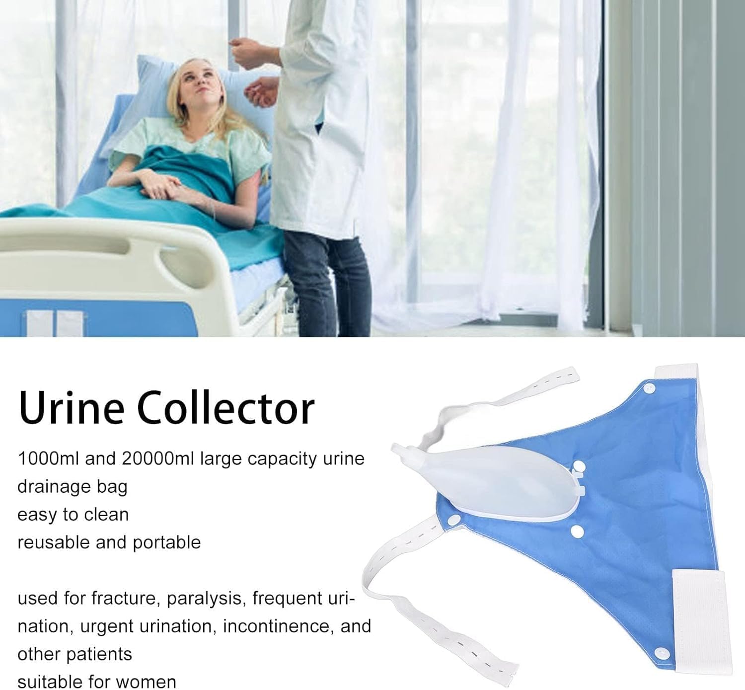 SusanSmith | Medical Grade Portable Reusable Urine Drainage Bag