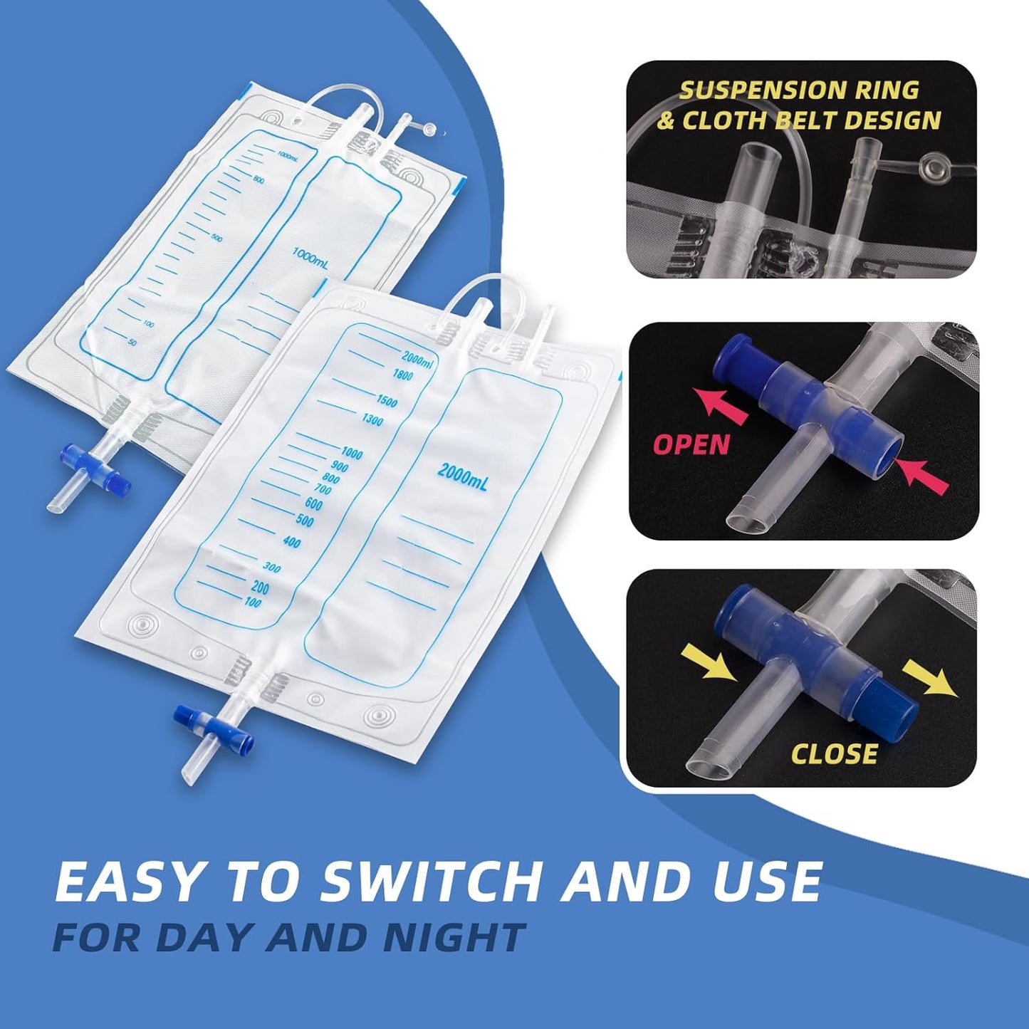 SusanSmith | Medical Grade Portable Reusable Urine Drainage Bag