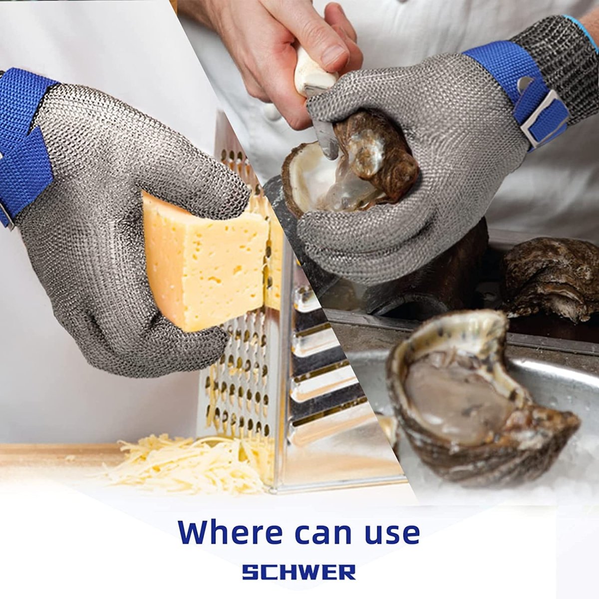 SusanSmith | METALMESH PRO – Stainless Steel Safety Gloves with Maximum Cut Resistance