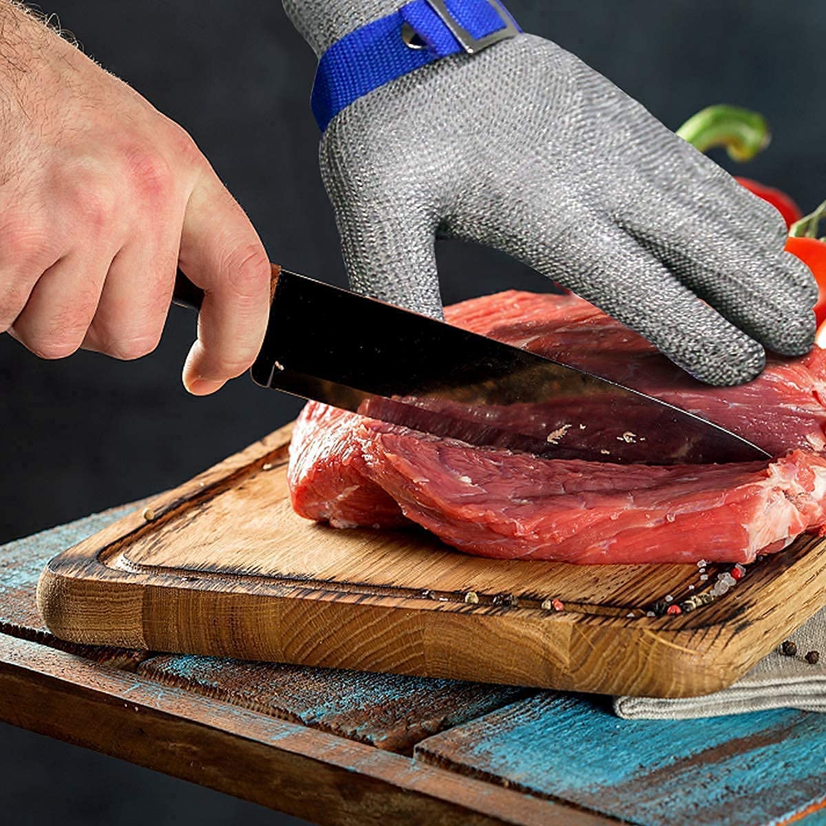 SusanSmith | METALMESH PRO – Stainless Steel Safety Gloves with Maximum Cut Resistance
