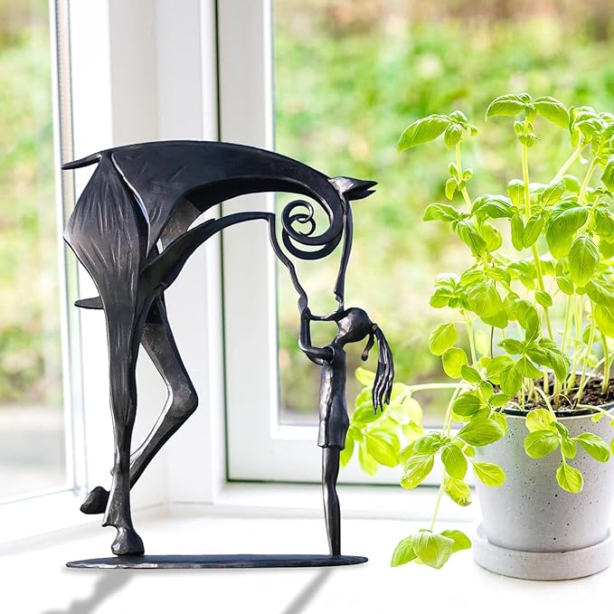 SusanSmith | Modern Metal Horse Statue