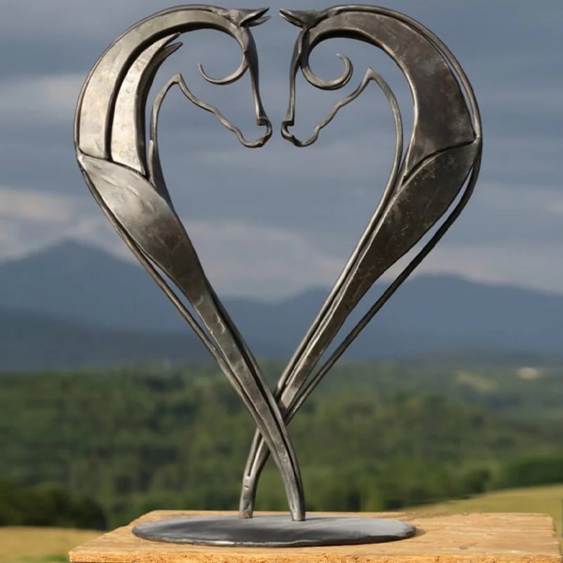 SusanSmith | Modern Metal Horse Statue