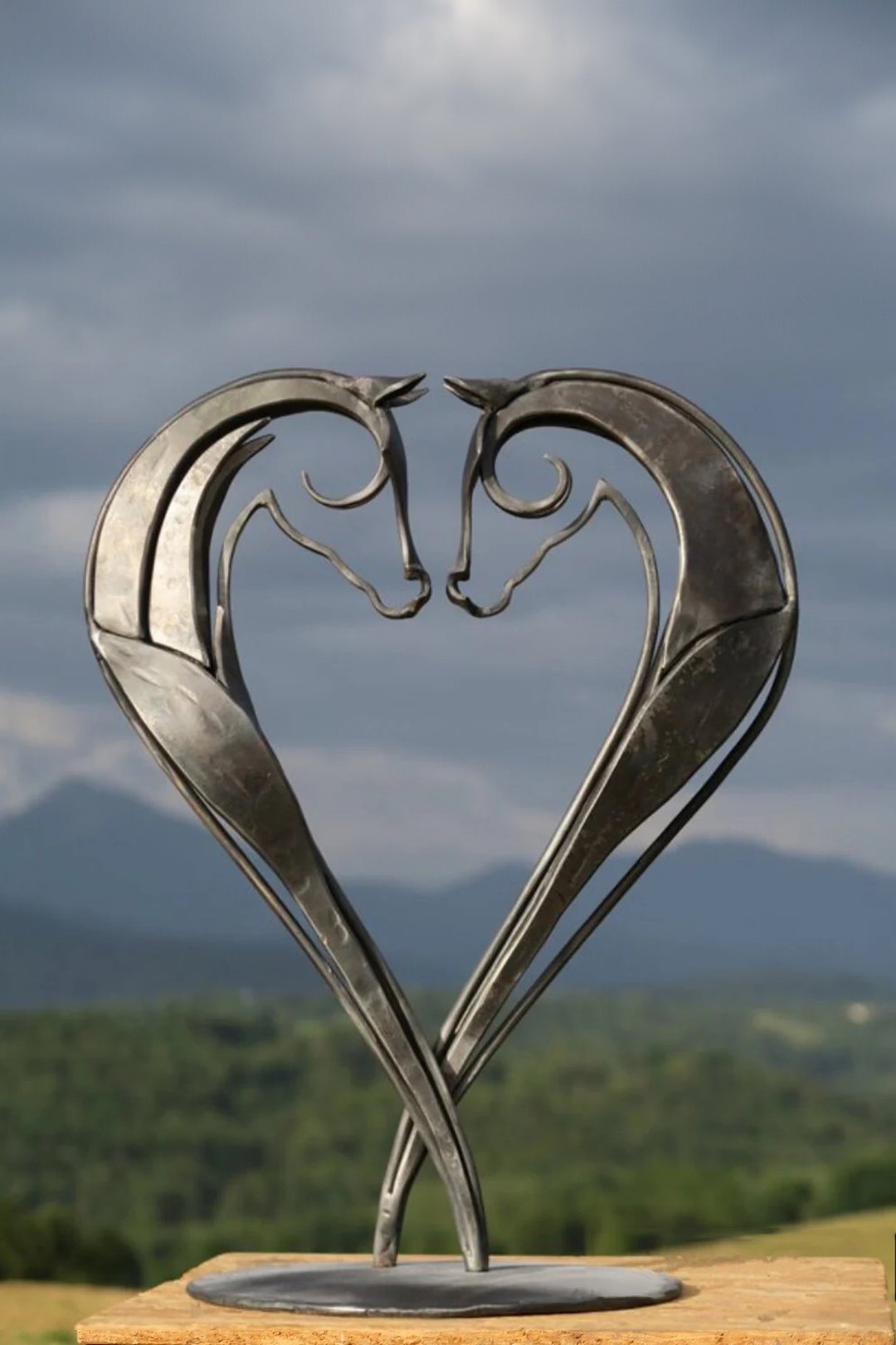 SusanSmith | Modern Metal Horse Statue