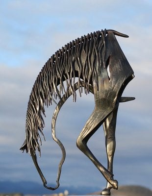 SusanSmith | Modern Metal Horse Statue