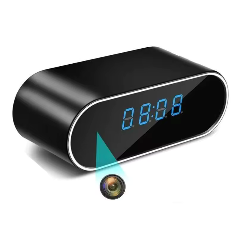 SusanSmith | Nightstand Clock Video Camera with Night Vision and Motion Detection WIFI Control