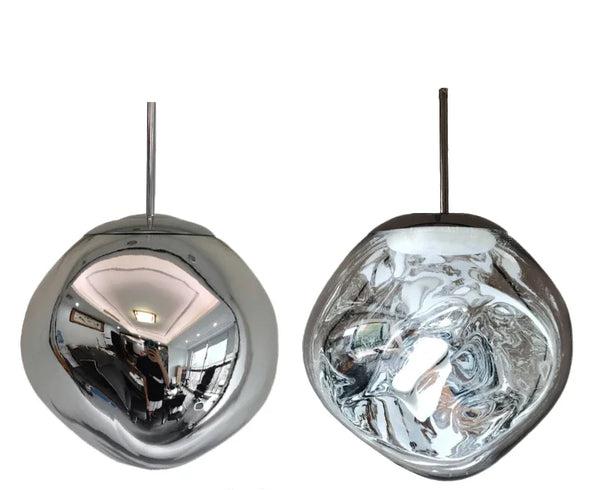 SusanSmith | NordicGlow – Elegant Glass Pendant Light | Modern Scandinavian Ceiling Lamp