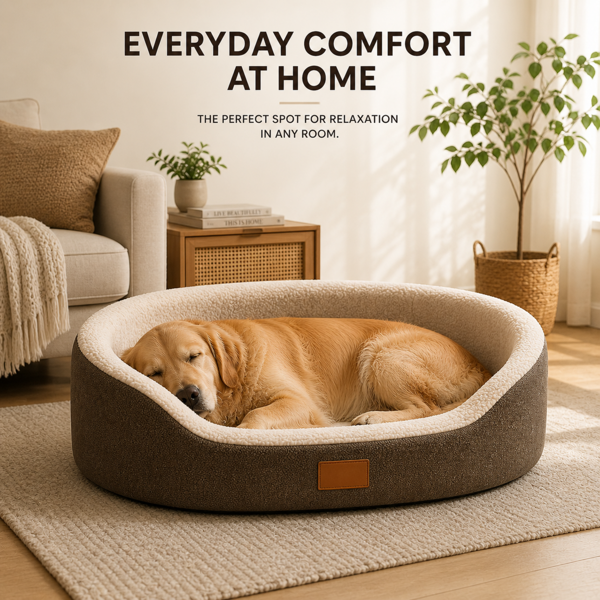 SusanSmith | Pawvello Orthopedic Couch-Style Pet Bed