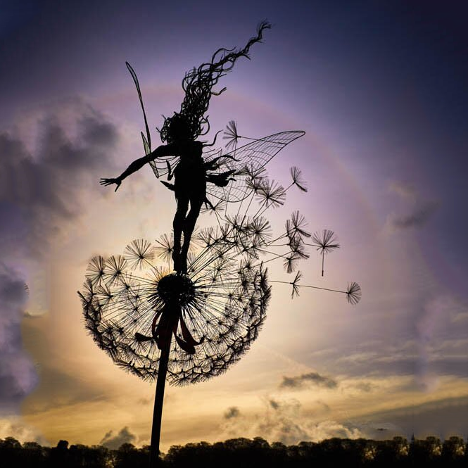 SusanSmith | Perfect Wonderland Garden Decoration - The Naughty Spirits Are Dancing