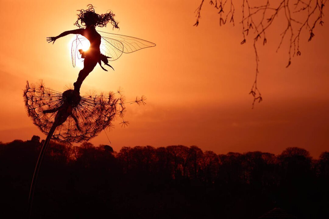 SusanSmith | Perfect Wonderland Garden Decoration - The Naughty Spirits Are Dancing