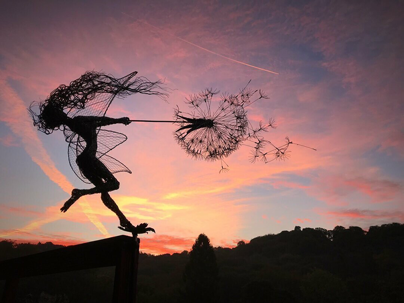 SusanSmith | Perfect Wonderland Garden Decoration - The Naughty Spirits Are Dancing