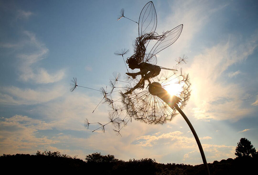 SusanSmith | Perfect Wonderland Garden Decoration - The Naughty Spirits Are Dancing