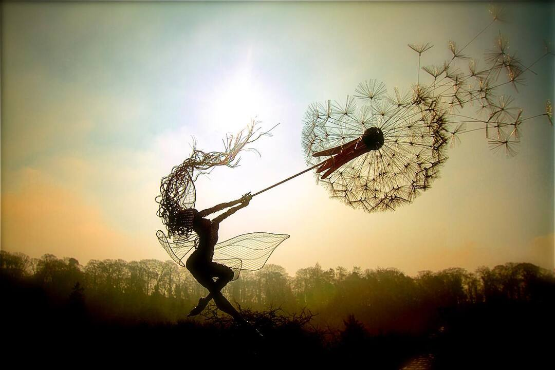 SusanSmith | Perfect Wonderland Garden Decoration - The Naughty Spirits Are Dancing