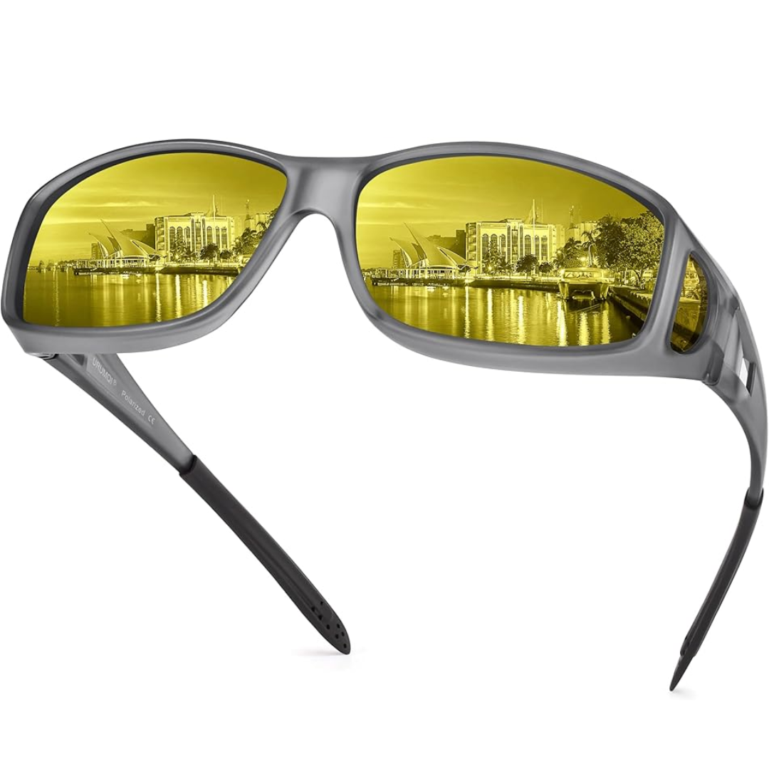 SusanSmith | Polarised Night Vision Driving Glasses | Anti-Glare, Lightweight & Ideal for Low-Light Conditions