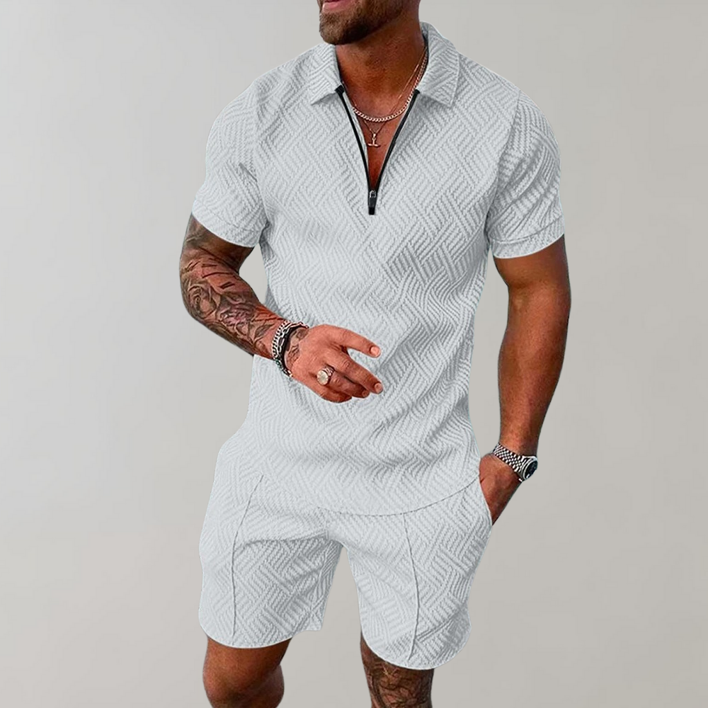 SusanSmith | Polo and Shorts Set for Men