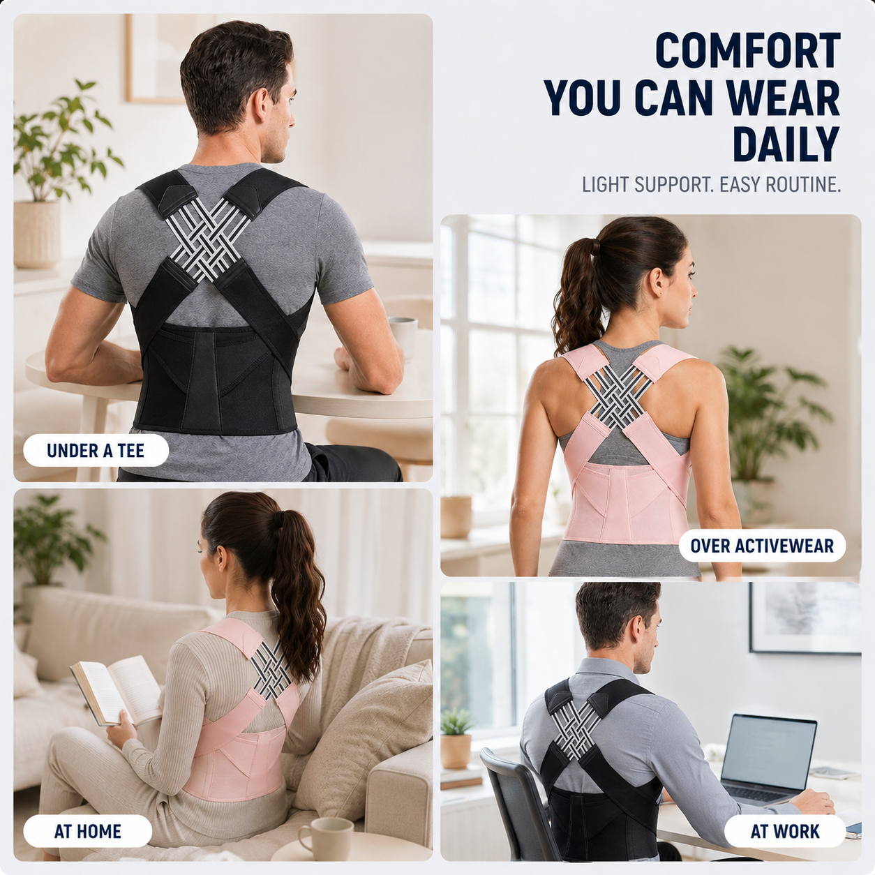 SusanSmith | PostuForm Adjustable Full Back Brace