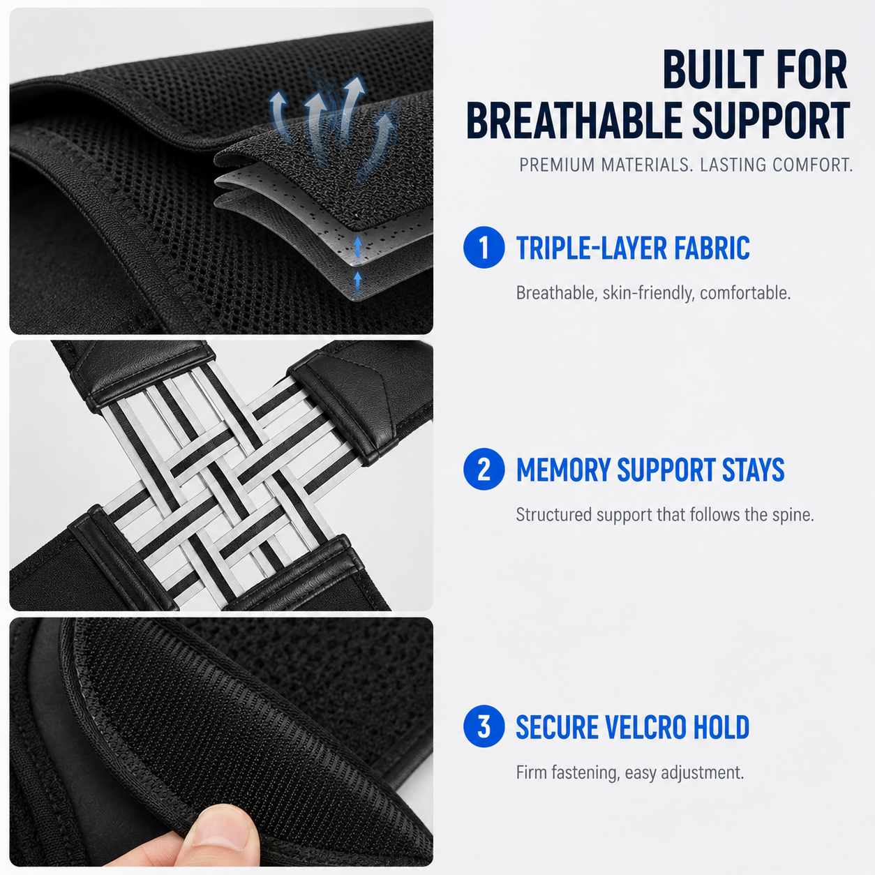 SusanSmith | PostuForm Adjustable Full Back Brace