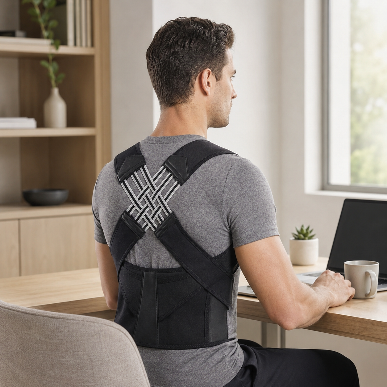 SusanSmith | PostuForm Adjustable Full Back Brace