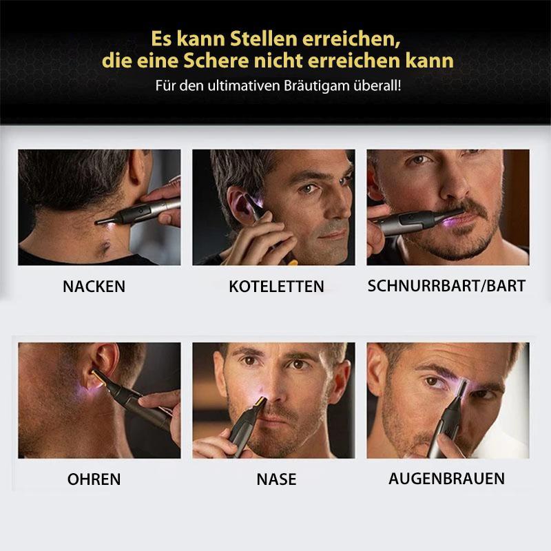 SusanSmith | Precision Eyebrow Trimmer | Ultra-thin Electric Detail Shaver | Black