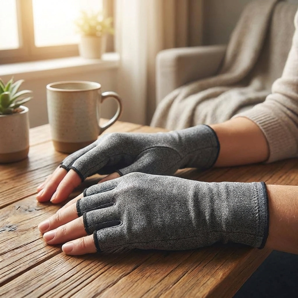SusanSmith | RelievoGlove Half Finger Compression Glove