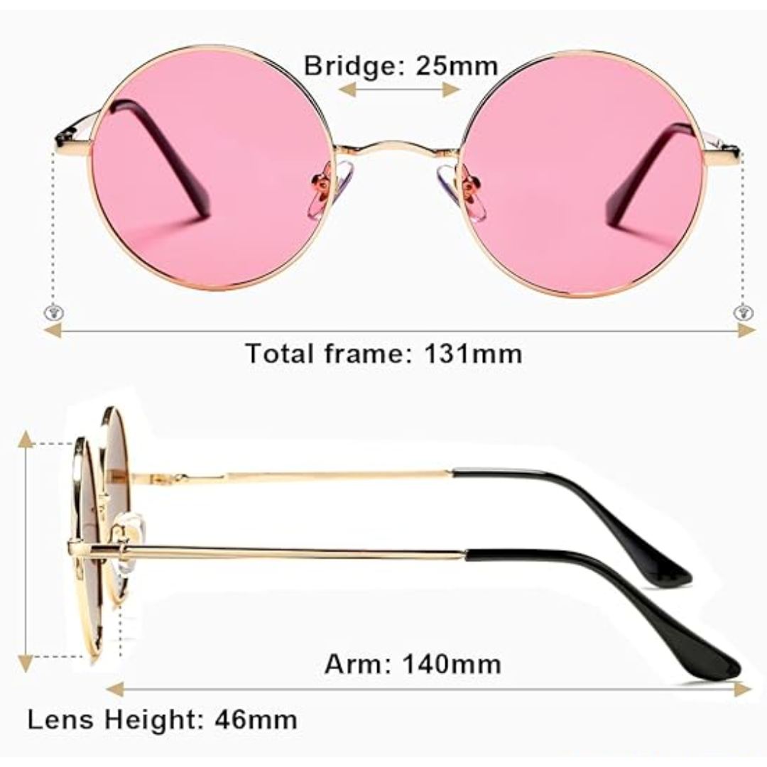 SusanSmith | Round Polarized Sunglasses