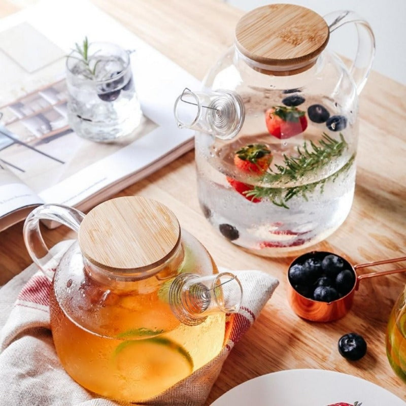 SusanSmith | Scandinavian Glass Teapot Set