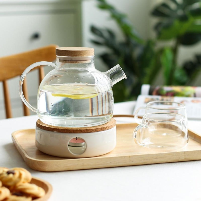 SusanSmith | Scandinavian Glass Teapot Set