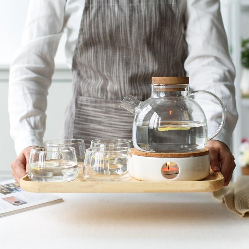SusanSmith | Scandinavian Glass Teapot Set