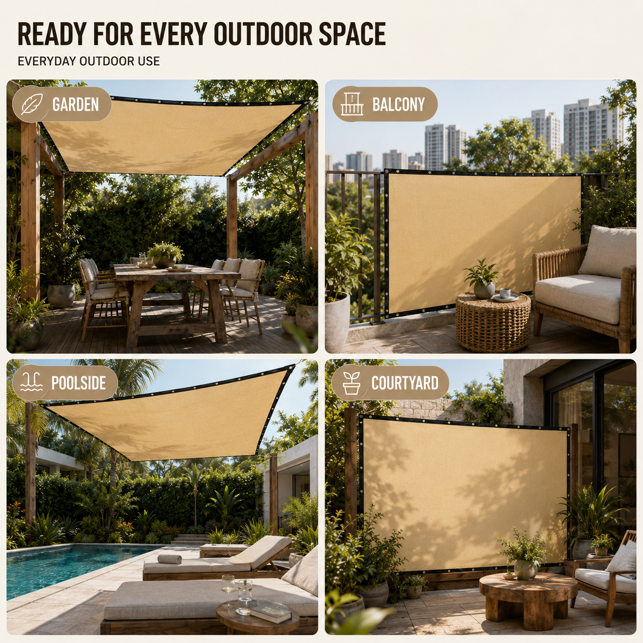 SusanSmith | Shadeora Rectangular Sunshade Awning