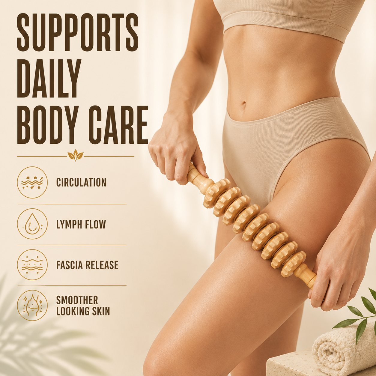 SusanSmith | Silvoroam Curved Wooden Body Roller