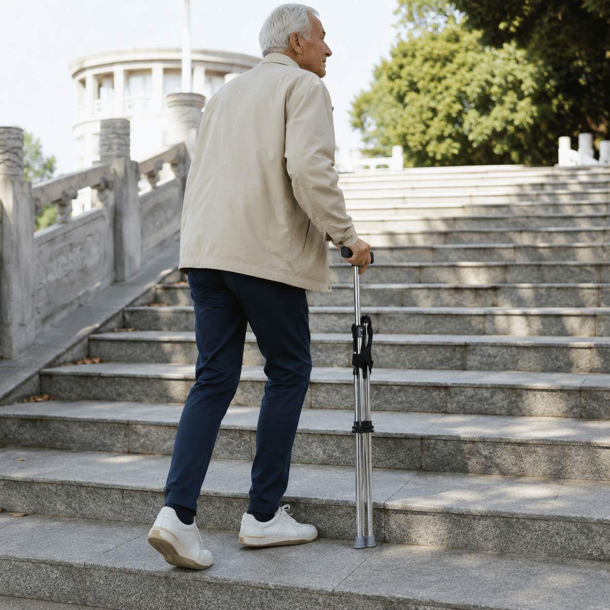 SusanSmith | Sitaraid Foldable Aluminum Cane Chair