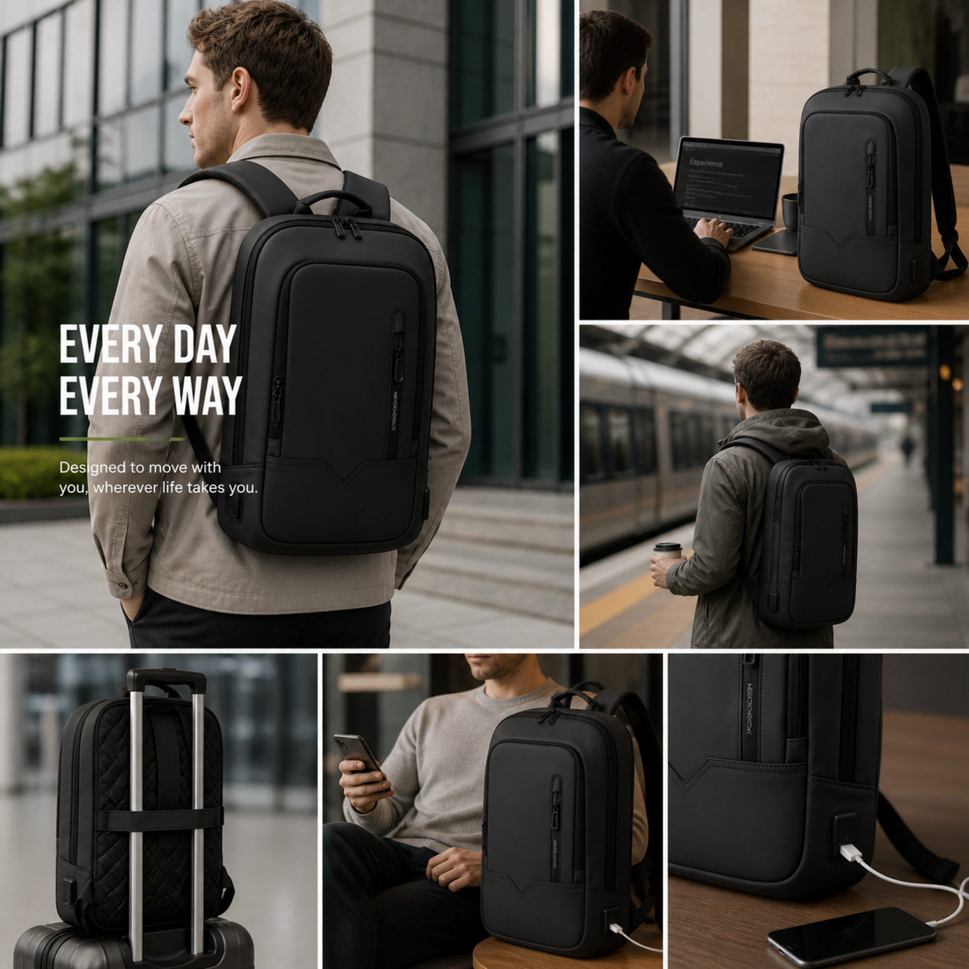 SusanSmith | Slate Commuter Backpack