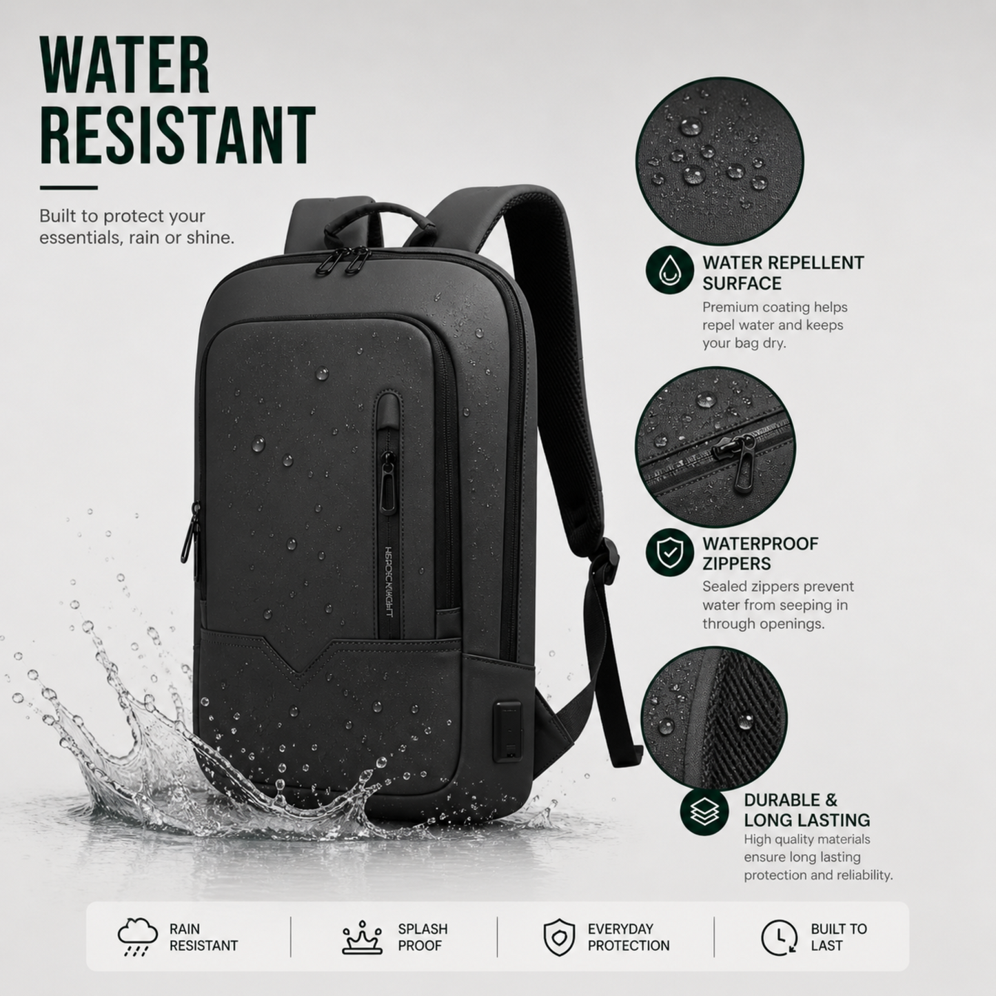 SusanSmith | Slate Commuter Backpack