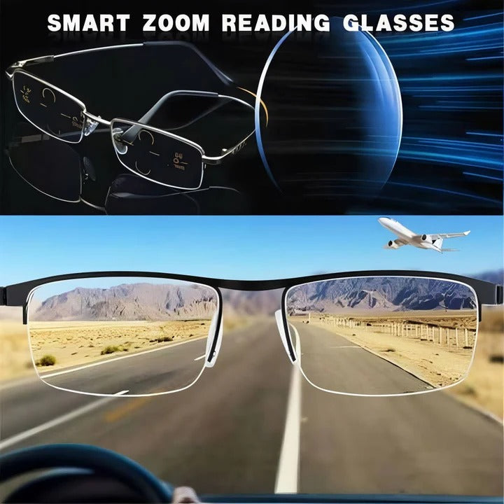 SusanSmith | Smart Progressive Reading Glasses with Blue Light & UV Protection