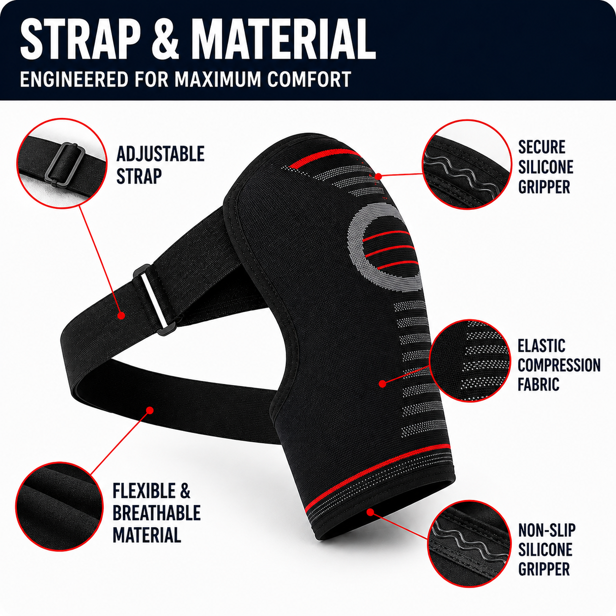 SusanSmith | Sollara Adjustable Shoulder Brace