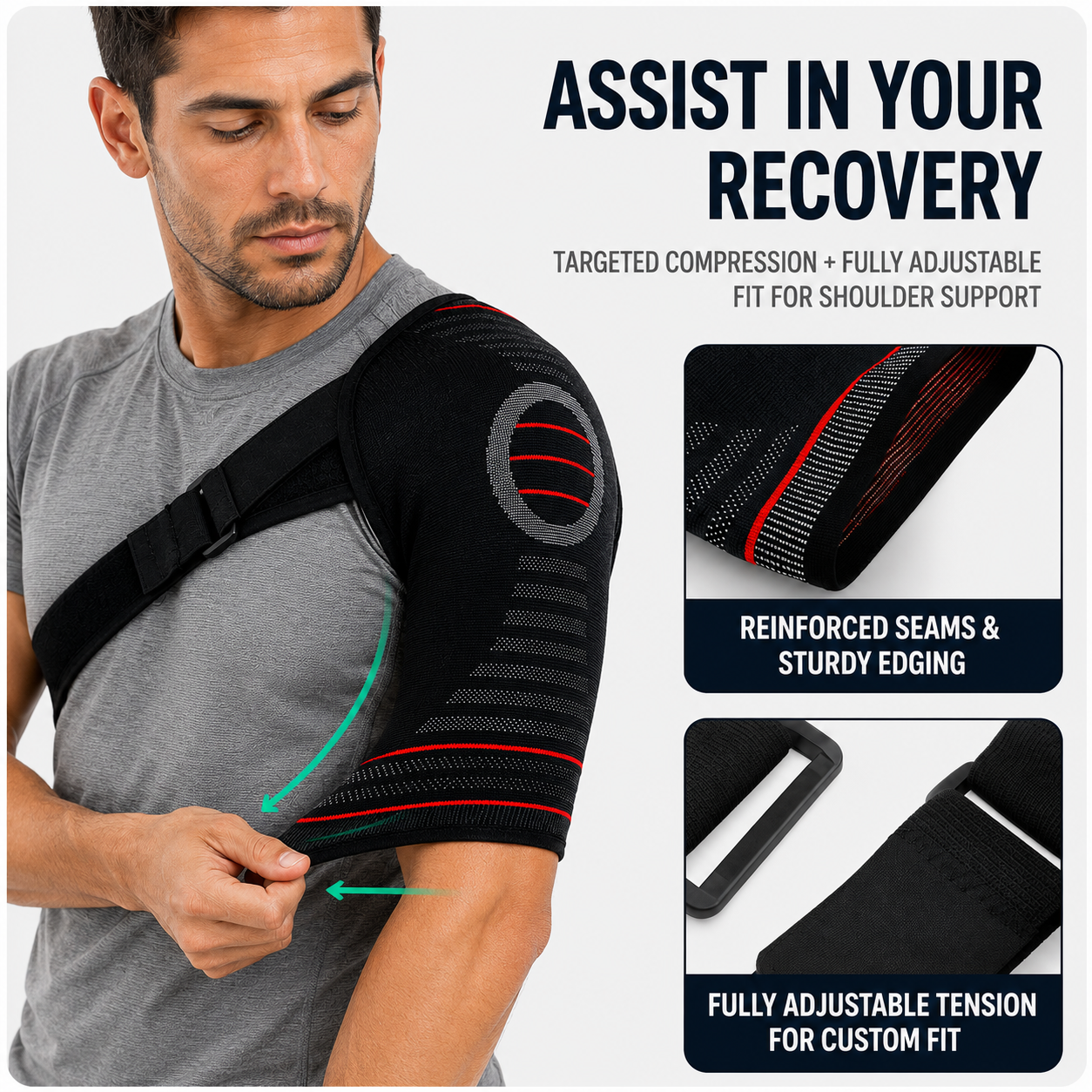 SusanSmith | Sollara Adjustable Shoulder Brace