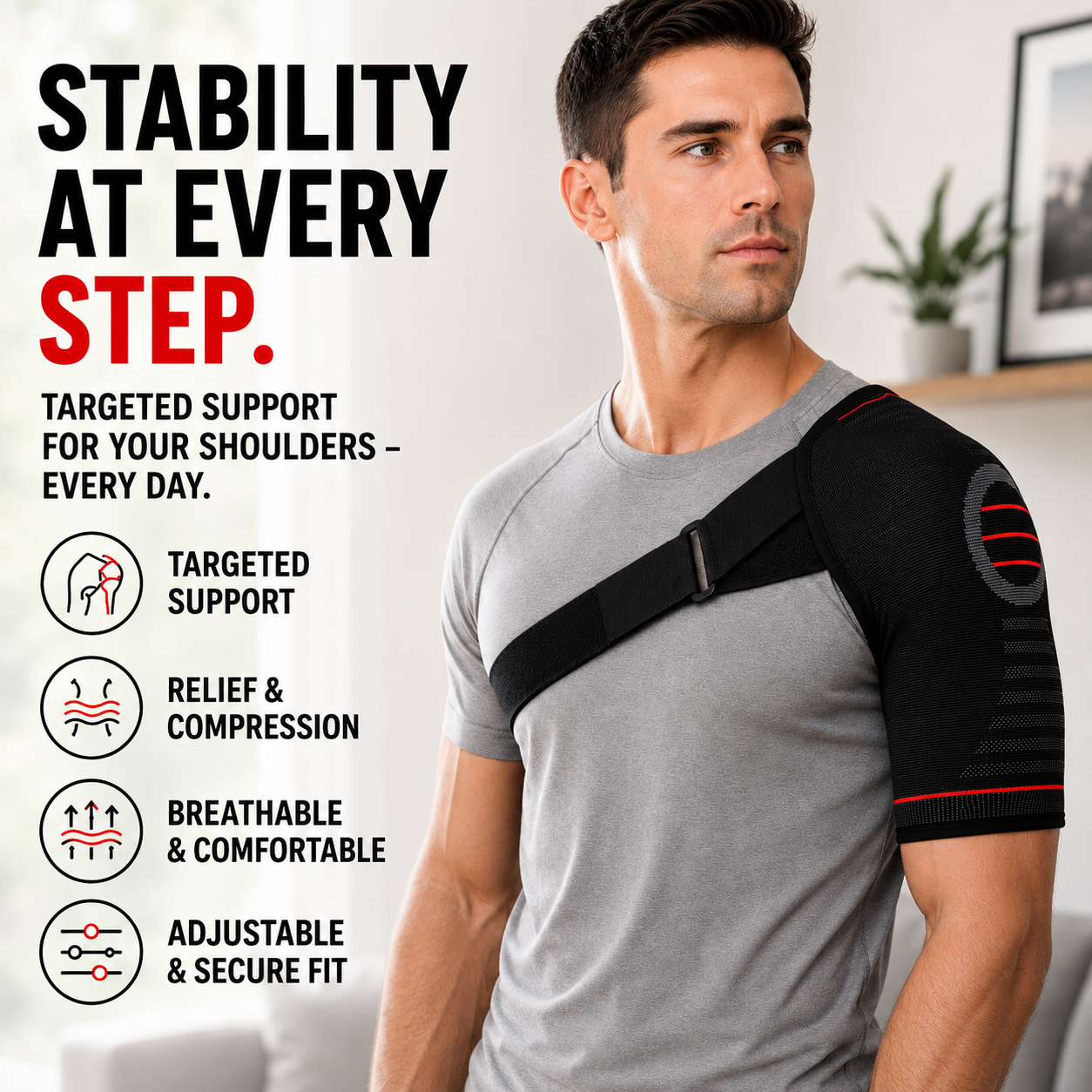 SusanSmith | Sollara Adjustable Shoulder Brace