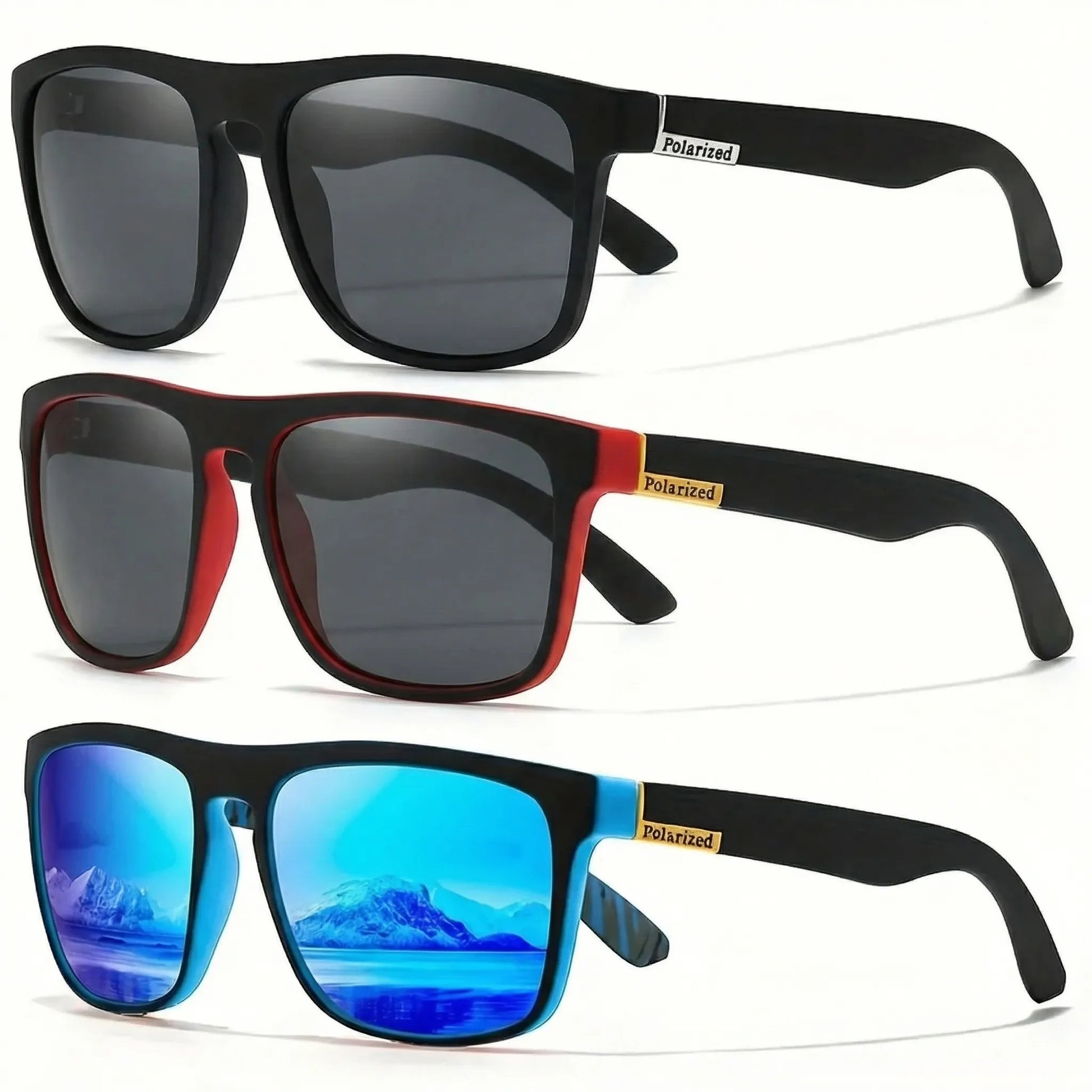 SusanSmith | Squarex Square Frame Polarised Sports Sunglasses